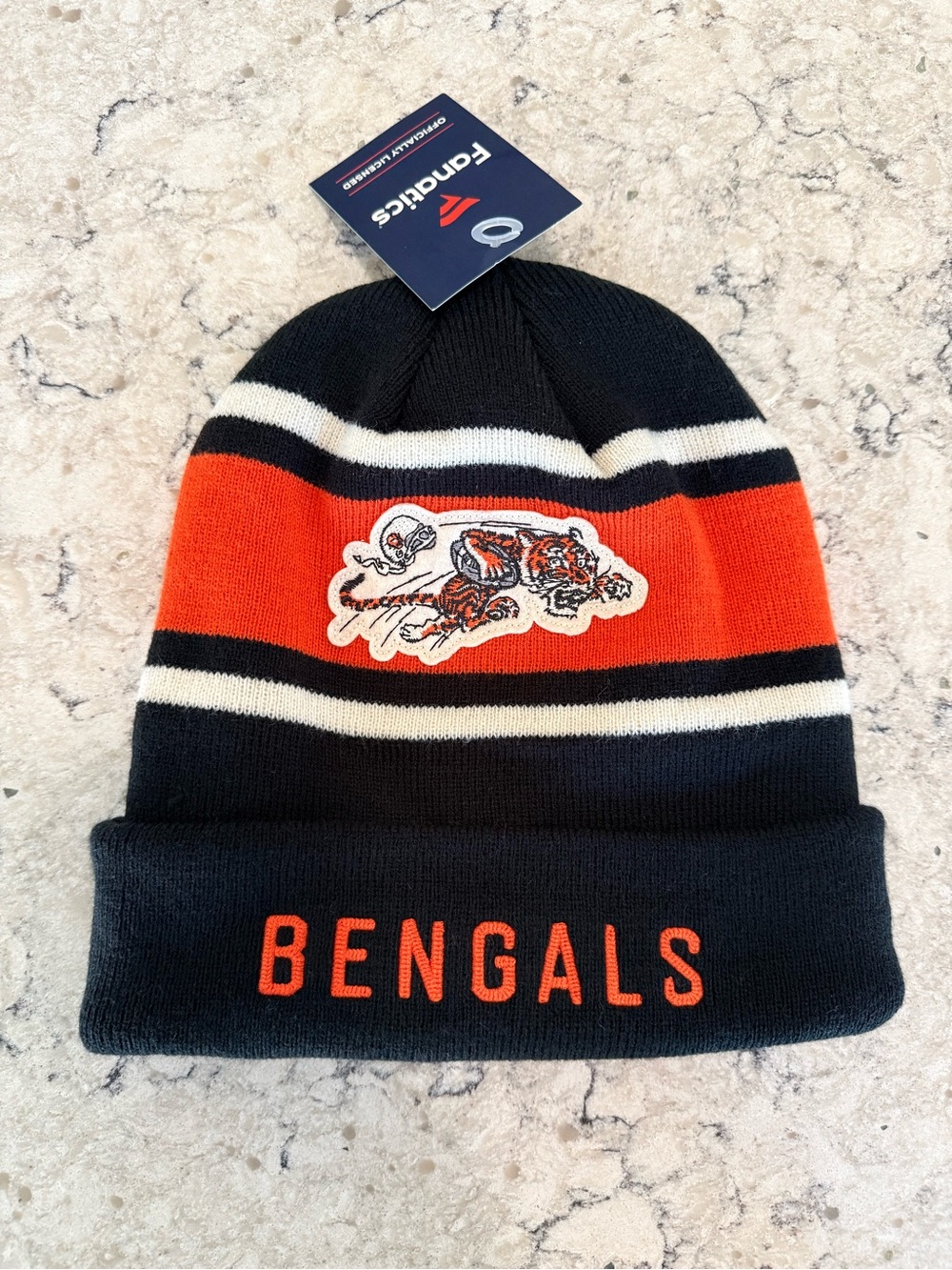 Fanatics NFL Cincinnati Bengals Knit Winter Hat
